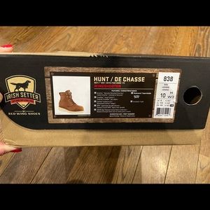Irish Setter by Red Wing Shoes Wingshooter work boots size 10